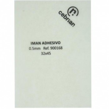 PAQUETE 10 HOJAS PVC MAGNETICO ADHESIVO 0.5MM BLANCO SRA3