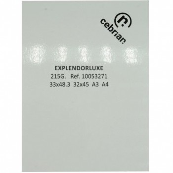 PAQUETE 200H PAPEL FOTOGRAFICO LASER EXPLENDORLUX 250g 33x48,3 ALTO BRILLO