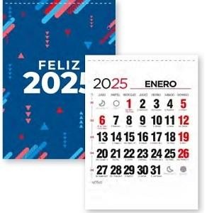 PAQUETE 50 FALDILLAS CALENDARIO CON NOTAS 10 CM ancho x 14,5 CM largo