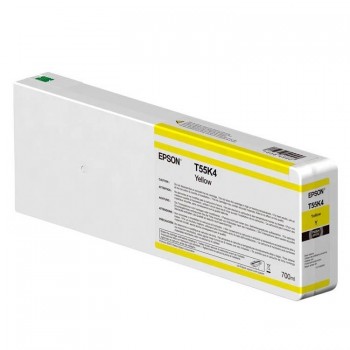 Cartucho EPSON Singlepack Yellow T55K400 UltraChrome HDX/HD 700ml