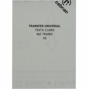 CAJA 100 TRANSFERS A3 FOREVER UNIVERSAL BLANCO